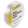 UNIFIX ETU-20W Iзоляцiйна стрiчка бiла 0.17х18 мм 20 м